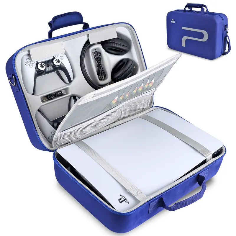 ConsoleShield - Premium PS5 Carrying Case with Custom Compartments