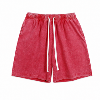RetroFlex – Vintage Washed Athletic Sweat Shorts
