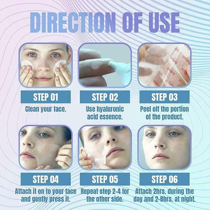 LiftEase - Instant Wrinkle Removal Face Stickers