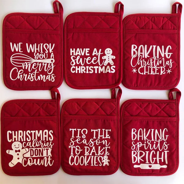 MerryMix - Christmas Baking Potholders