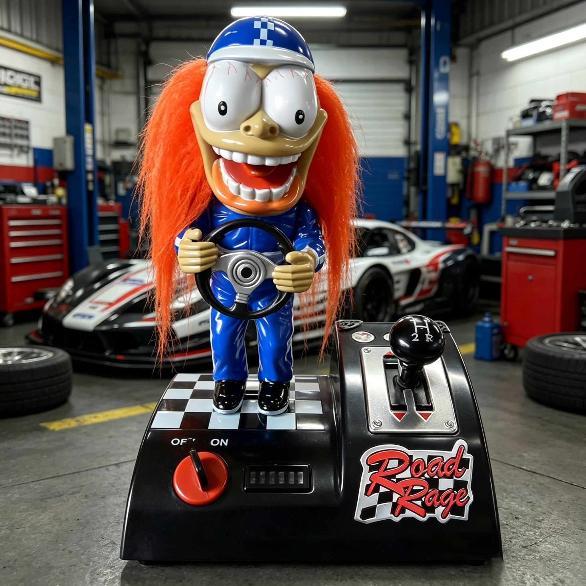 RageShift Classic – Animated Racing Figure Toy