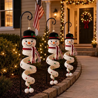 SnowCraft – Complete Crochet Snowman DIY Kit