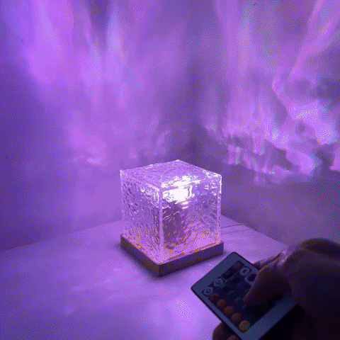 OceanGlow – Water Wave Ambient Lamp