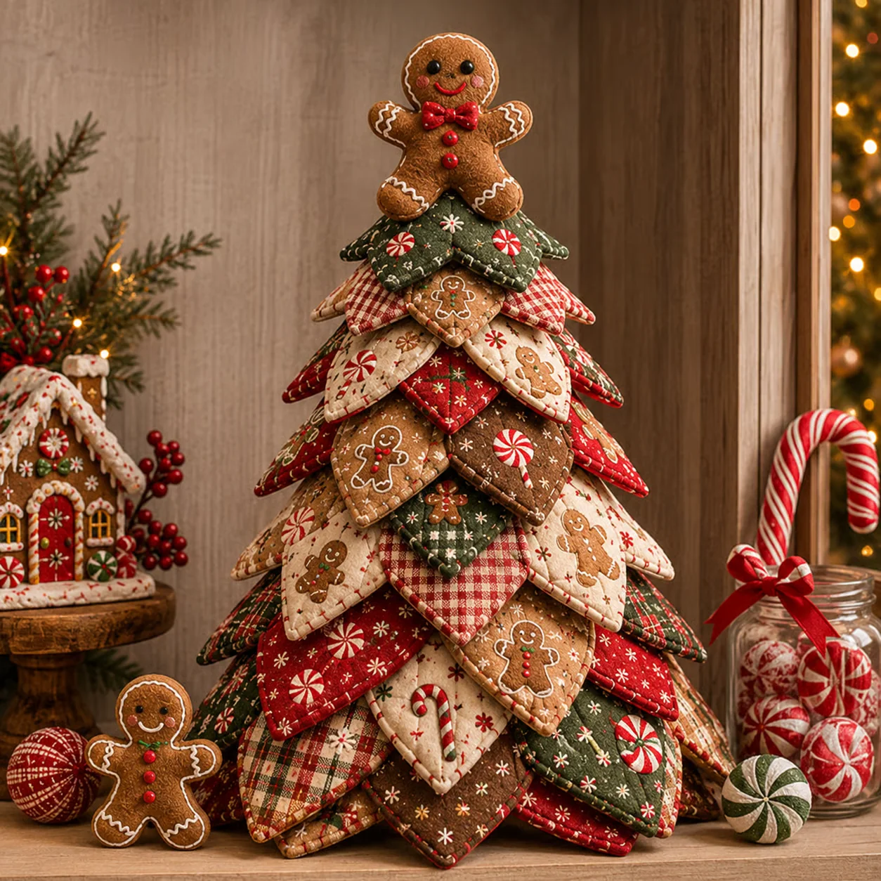 QuiltTree – DIY Fabric Christmas Tree Kit
