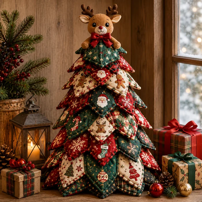 QuiltTree – DIY Fabric Christmas Tree Kit