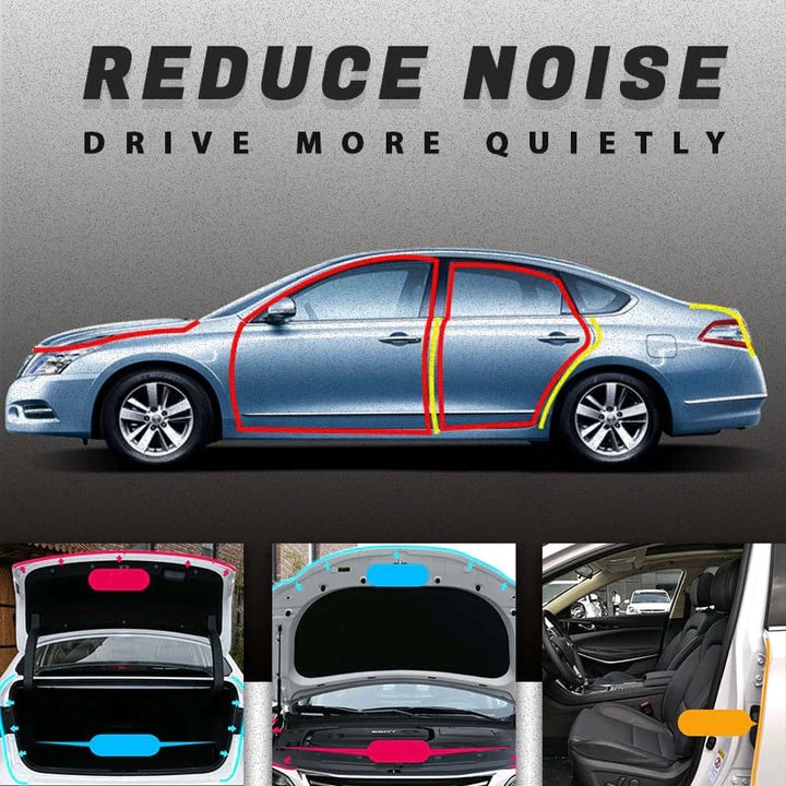 QuietRide – Car Soundproof Weather Strip (5M)