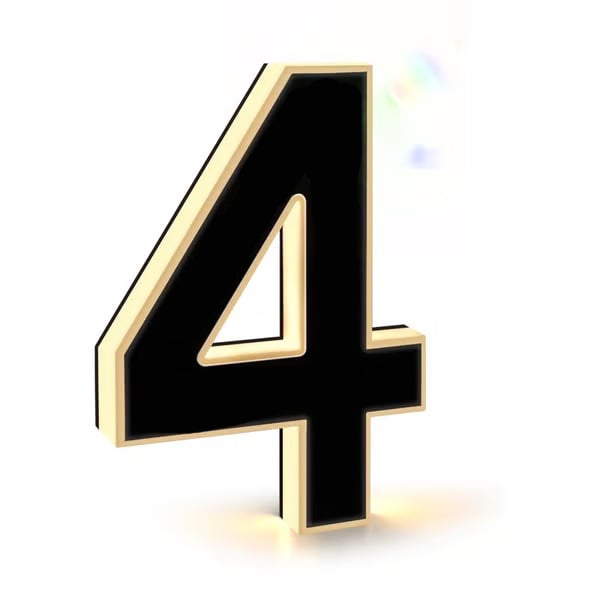 RaySign - Solar LED House Number Sign