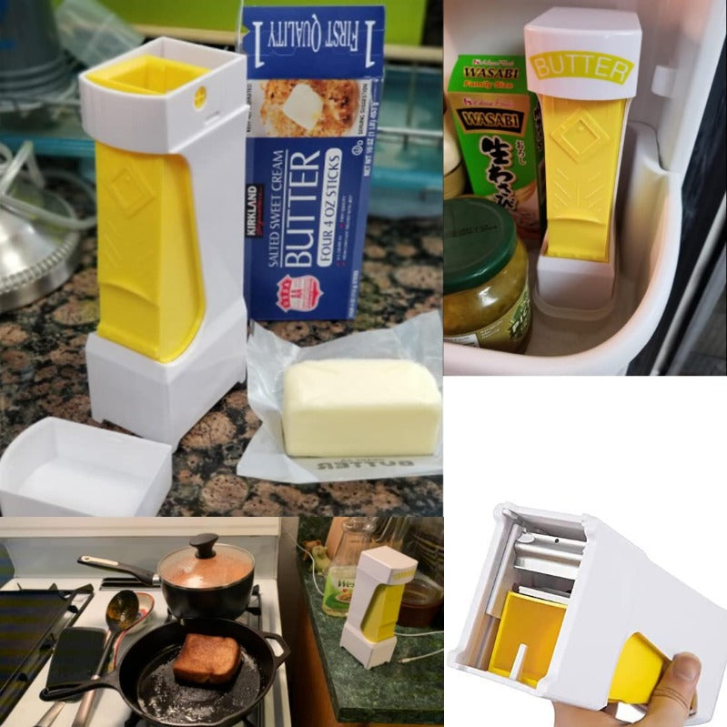 ButterSwift – Stainless Steel Butter Cutter Dispenser