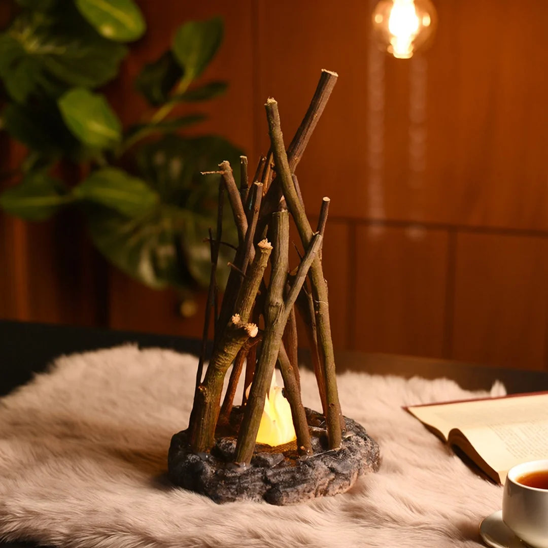 CampfireCharm – Handmade LED Nightlight