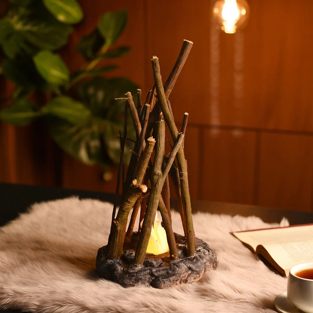 CampfireCharm – Handmade LED Nightlight