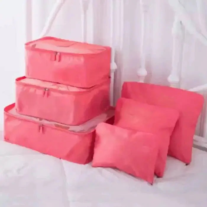 LAST DAY HOT SALE 38% OFF - 6 pieces portable luggage packing cubes marnetic