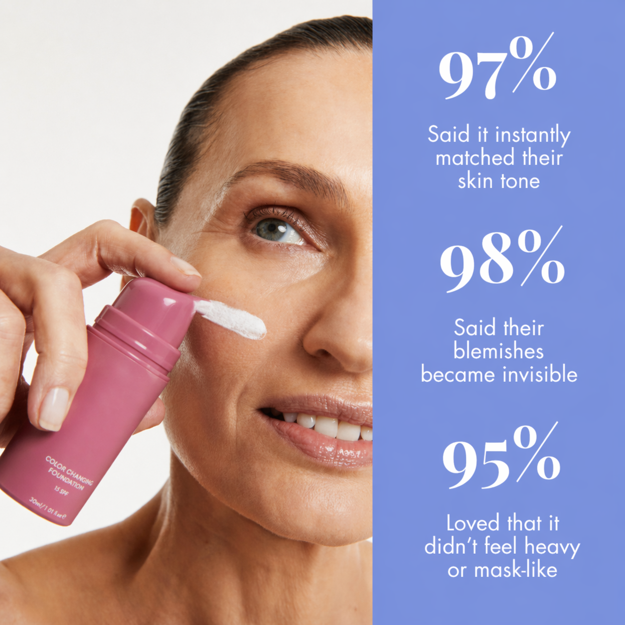 ToneMatch – Color Changing Foundation