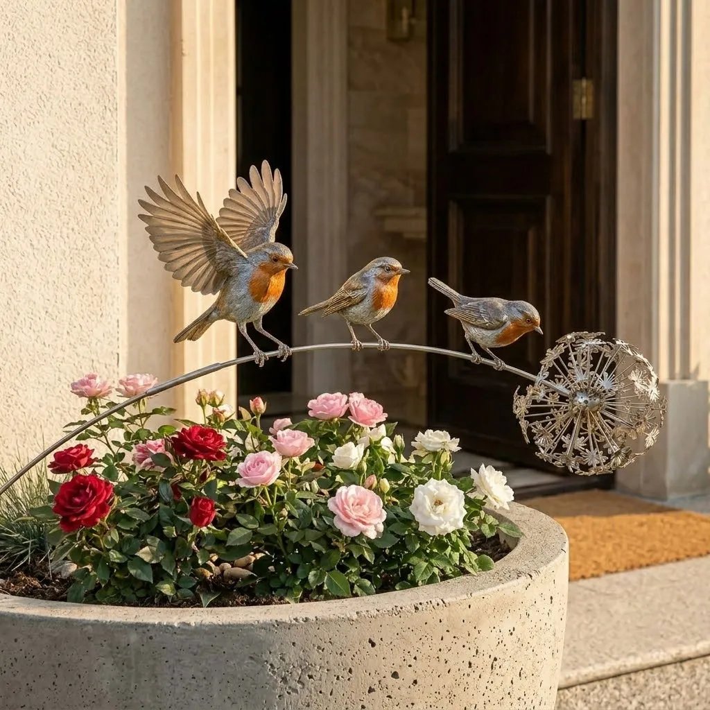 RobinGrace – Memorial Robin Garden Tribute Ornament