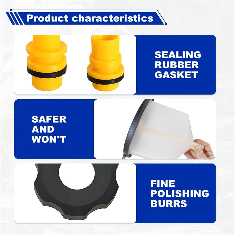 ProSpout - Smart Magnetic Oil Funnel Kit | Engineered for Efficiency