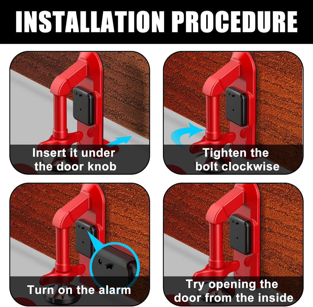 PortaLock -  Compact Portable Door Lock
