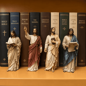 GraceKeep – Inspirational Jesus Figurine Display Set