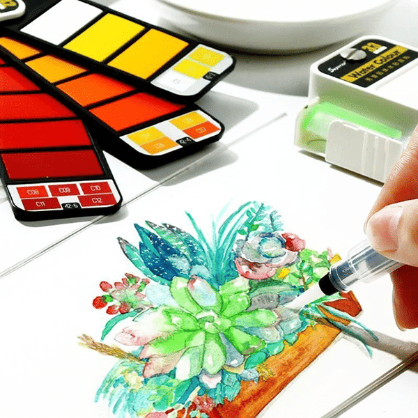 ArtVoyage – Portable Watercolor Painting Set