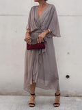 GraceVee | Timeless V-Neck Fashion Dress