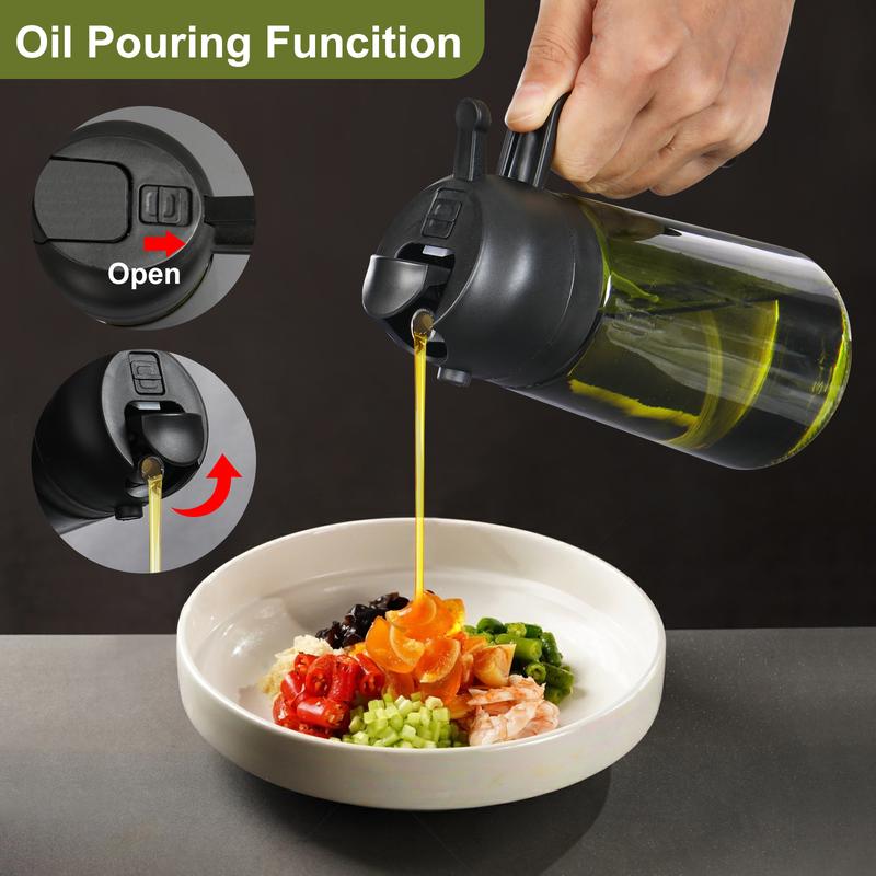FlavorMist – Glass Oil Sprayer & Dispenser