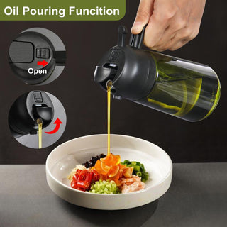 FlavorMist – Glass Oil Sprayer & Dispenser