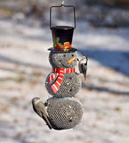 WinterBright Feeder | Solar Snowman Bird Feeder