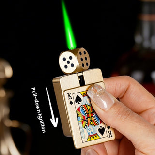 DiceSpark – Rotating Dice Lighter for Stress Relief