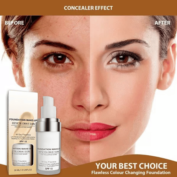 AgeGlow – Color Changing Foundation for Mature Skin
