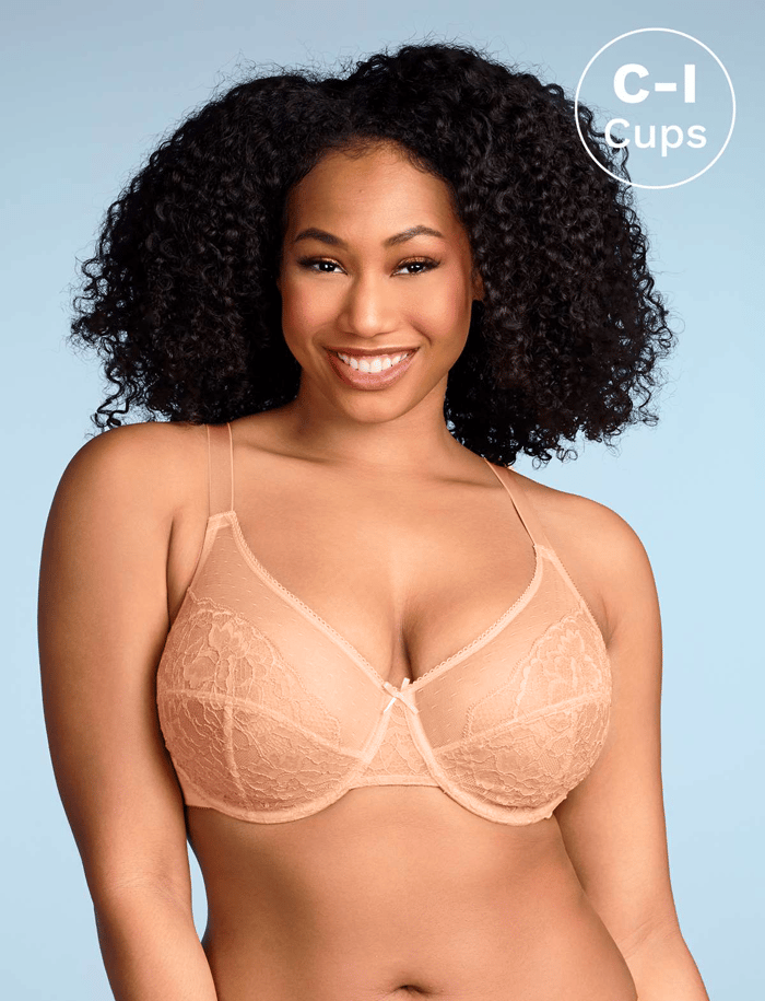 PureForm – Lightweight Unlined Support Minimizer Bra