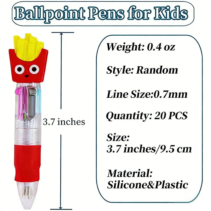 HappyInk – Cute Mini Multicolor Pen Set for Kids