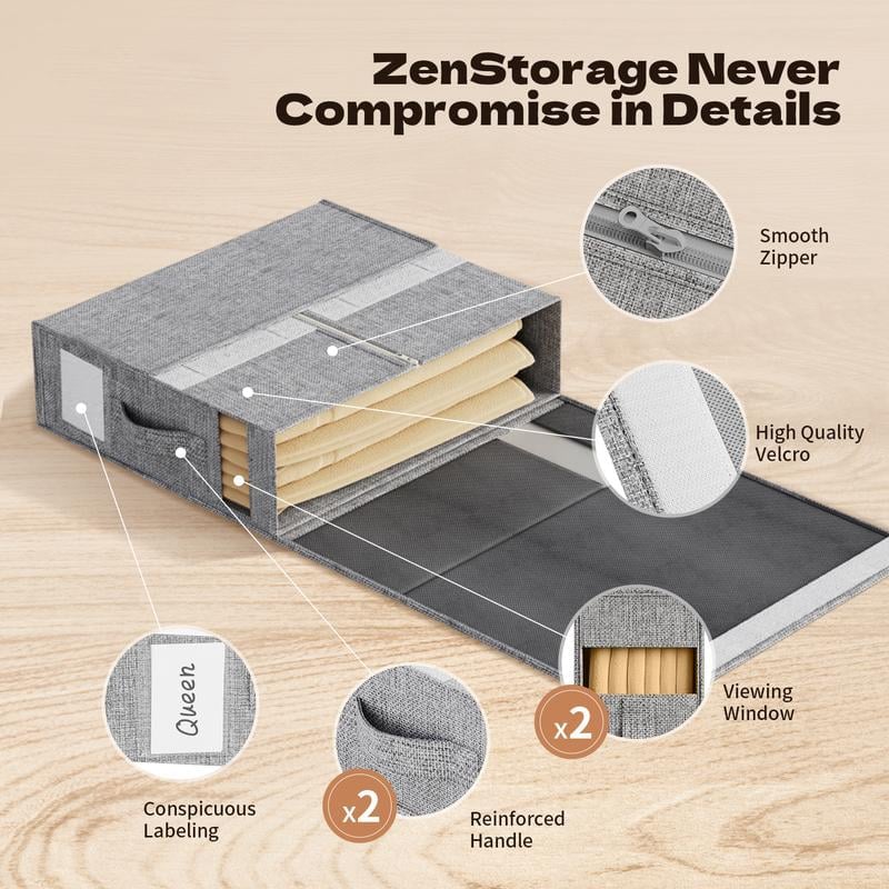 StorEase – Dustproof Bedding Organizer Set