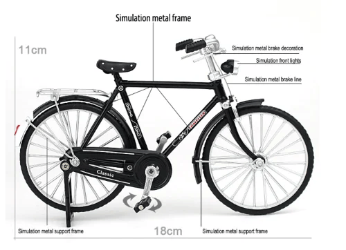 NostalgiaRide - Classic DIY Bicycle Decor