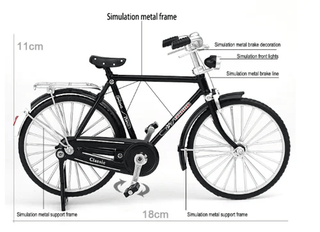 NostalgiaRide - Classic DIY Bicycle Decor