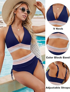 GlowSuit  – Tummy Slimming High Waist Bikini