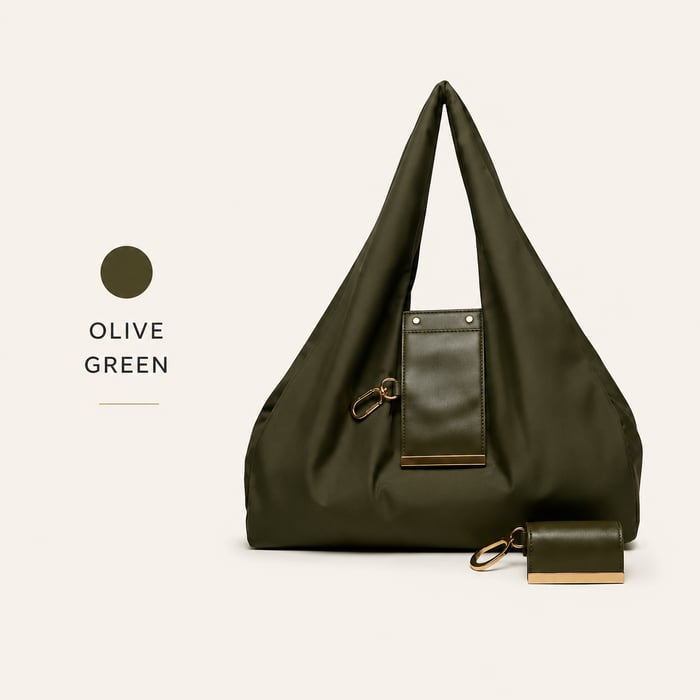 LuxeFold – Stylish 2-in-1 Convertible Carry Bag