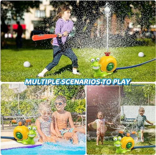 HydroHit - Backyard Sprinkler Baseball Toy