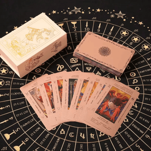 OracleGleam - Luxury Tarot Deck for Beginners & Pros