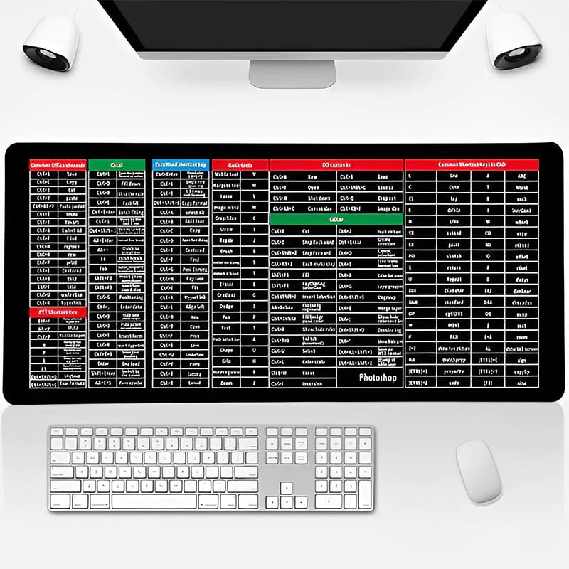 SwiftKeys - Ergonomic Shortcut Keyboard Mat