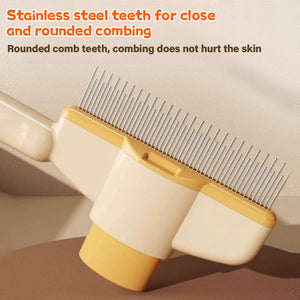 FleaFree - Self Cleaning Pet Grooming Brush