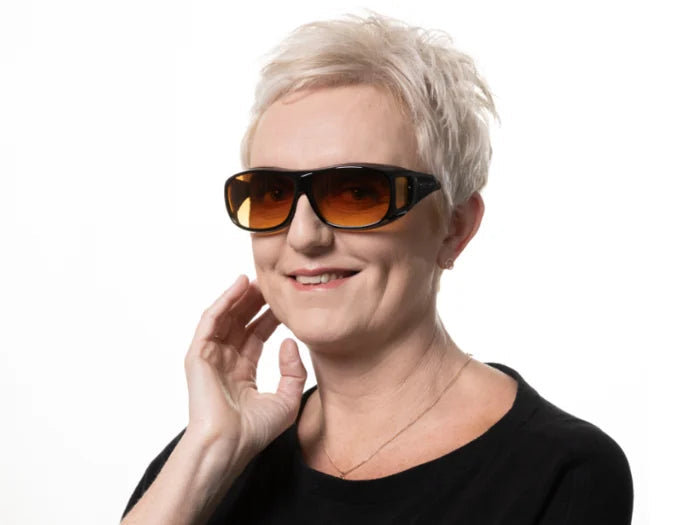 NightVision-GlareCut Headlight Glasses marnetic