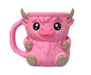 CozyScoop – Highland Cow Dessert Mug Cup