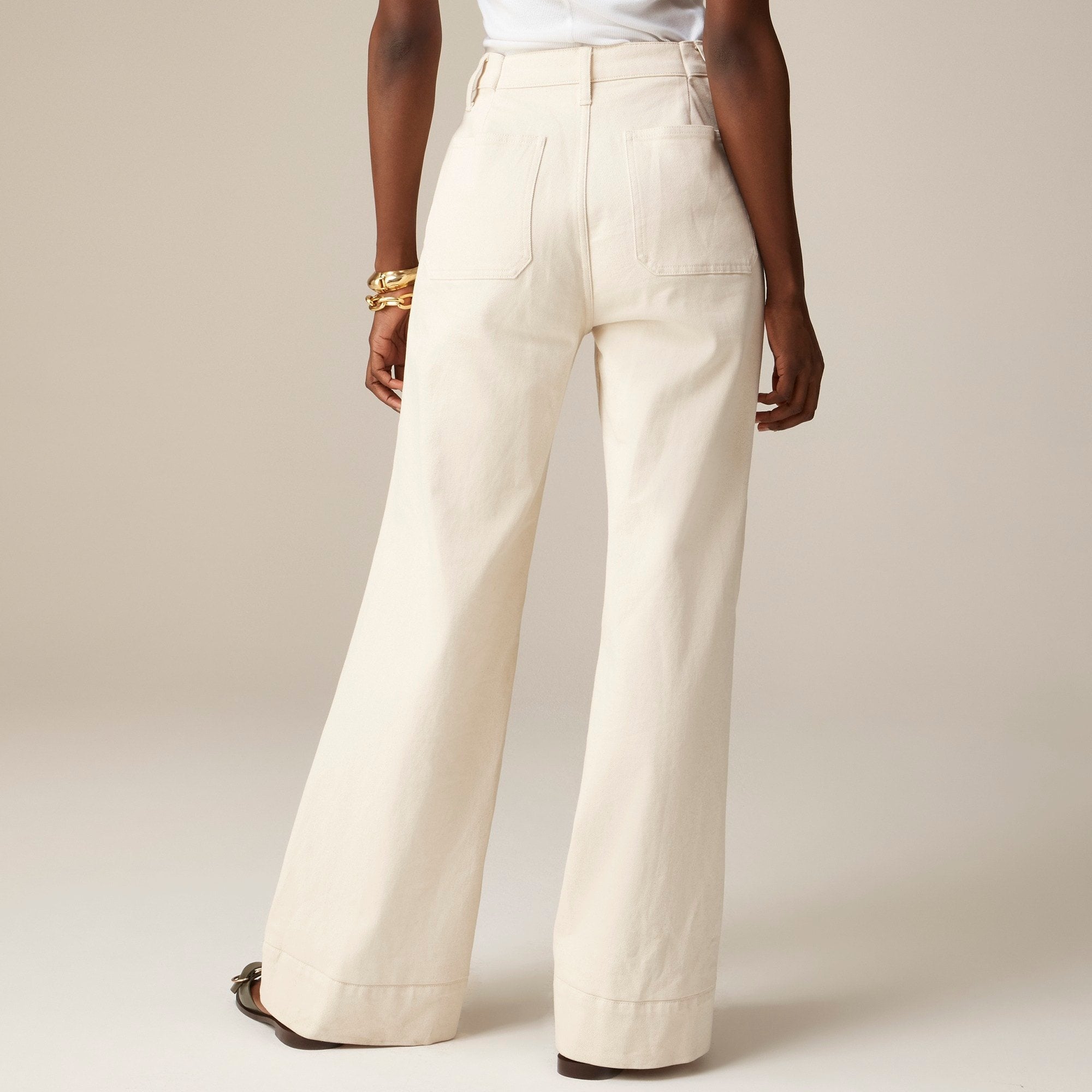 🔥Tummy Control Sailor Wide Leg Trouser