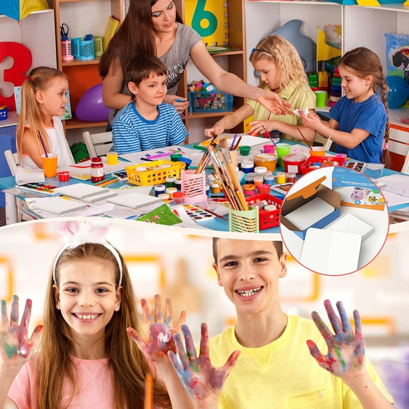 VividBrush | Blank Watercolor Cards with Envelopes