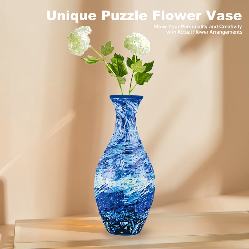 DecorSculpt - The Artful 3D Puzzle Vase