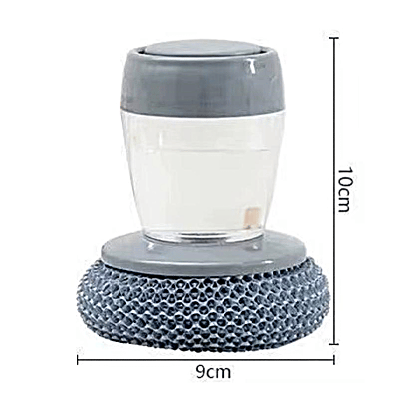 CleanGrip – Comfort Grip Soap-Dispensing Kitchen Scrub