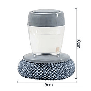 CleanGrip – Comfort Grip Soap-Dispensing Kitchen Scrub