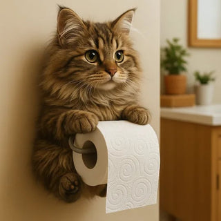 KittyHug - Fun 3D Cat Paper Holder