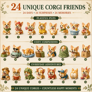 MerryPaws – Everyday Corgi Holiday Countdown
