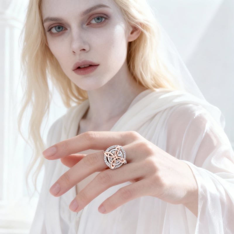 WitchKnot – Handmade Return-Knot Protection Ring