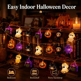 GlowPump – Pumpkin LED String Lights
