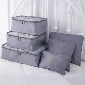 LAST DAY HOT SALE 38% OFF - 6 pieces portable luggage packing cubes marnetic